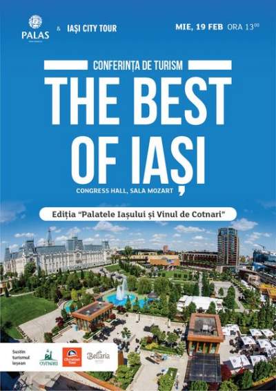 THE BEST OF IAȘI – o inițiativă PALAS și IAȘI CITY TOUR de promovare a turismului ieșean