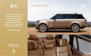 În Premieră la Iași, Noul Range Rover aduce modernitatea și rafinamentul fără egal