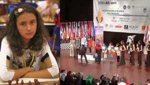 Performanță: O tânără din Iași a devenit campioană mondială la șah (VIDEO)